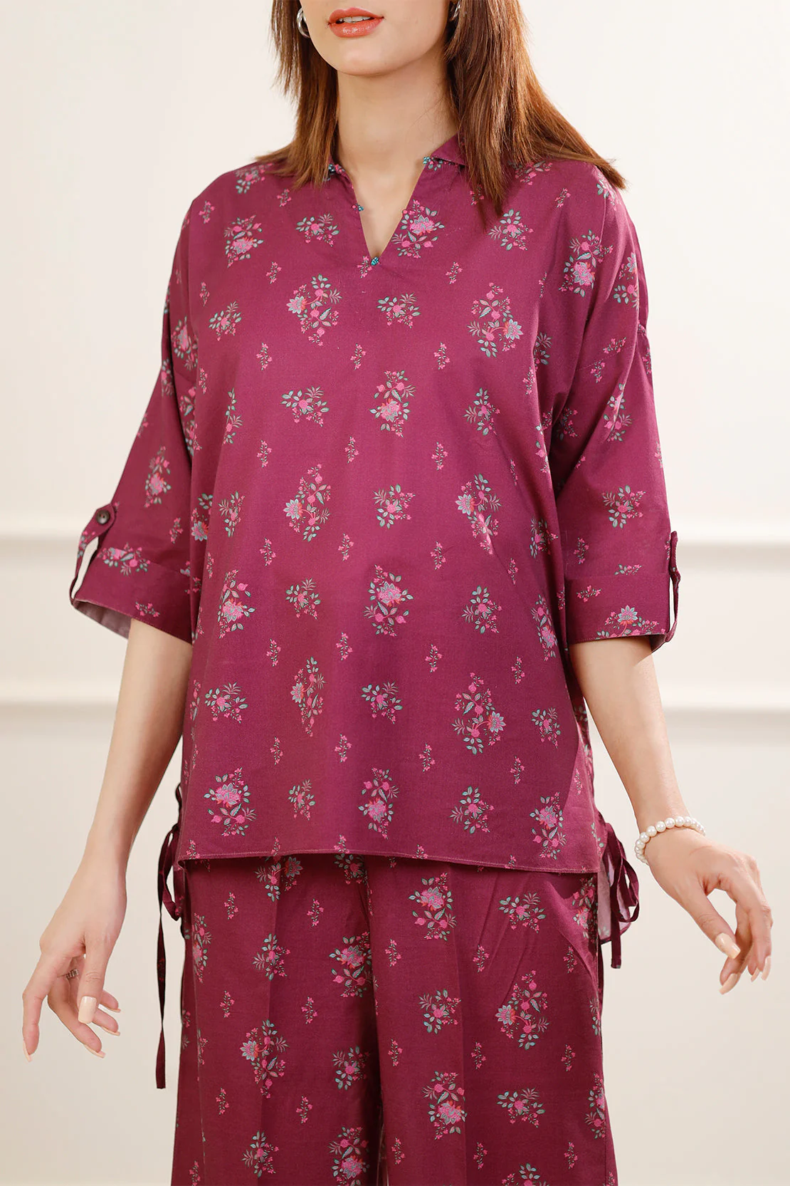 Unstitched Printed Lawn 2 Piece (Shirt/Trouser)