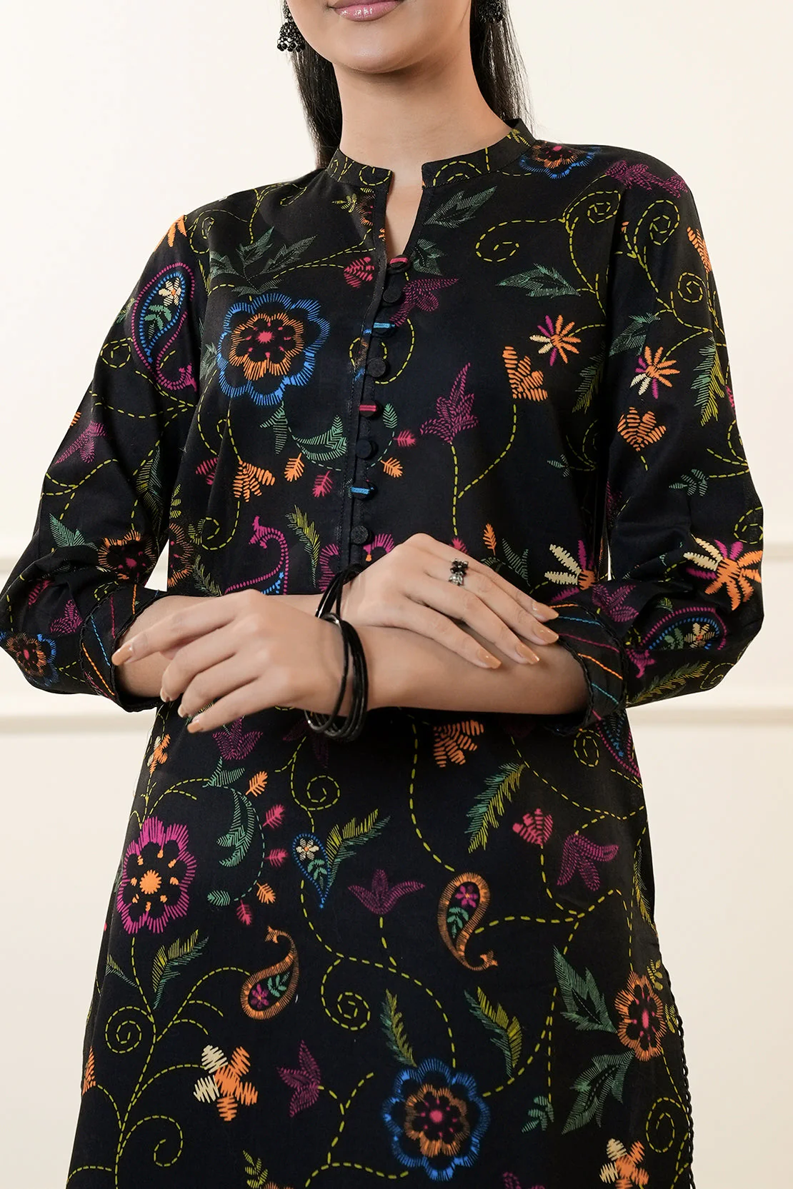 Unstitched Printed Lawn 2 Piece (Shirt/Trouser) - Image 5