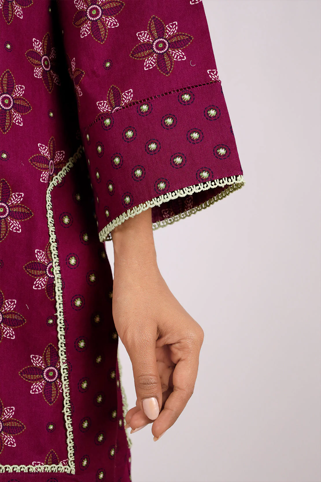 Unstitched Printed Lawn 2 Piece (Shirt/Trouser) - Image 5