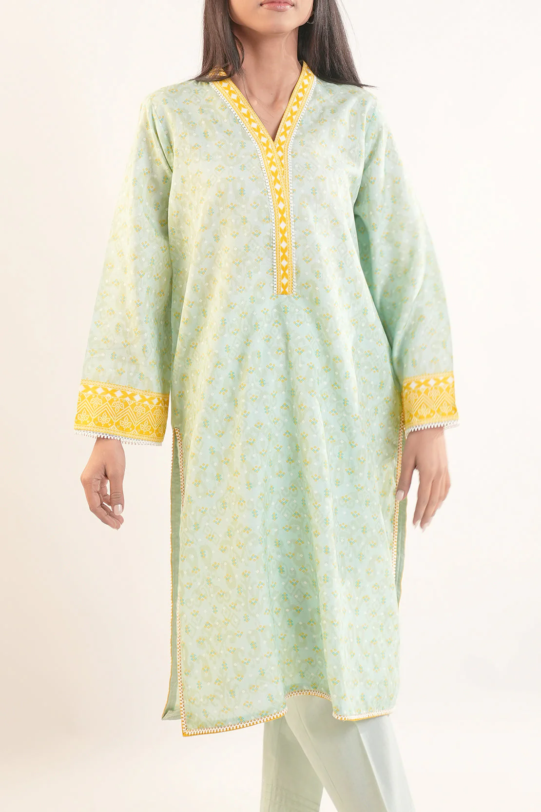 Unstitched Printed Lawn 2 Piece (Shirt/Trouser) - Image 5