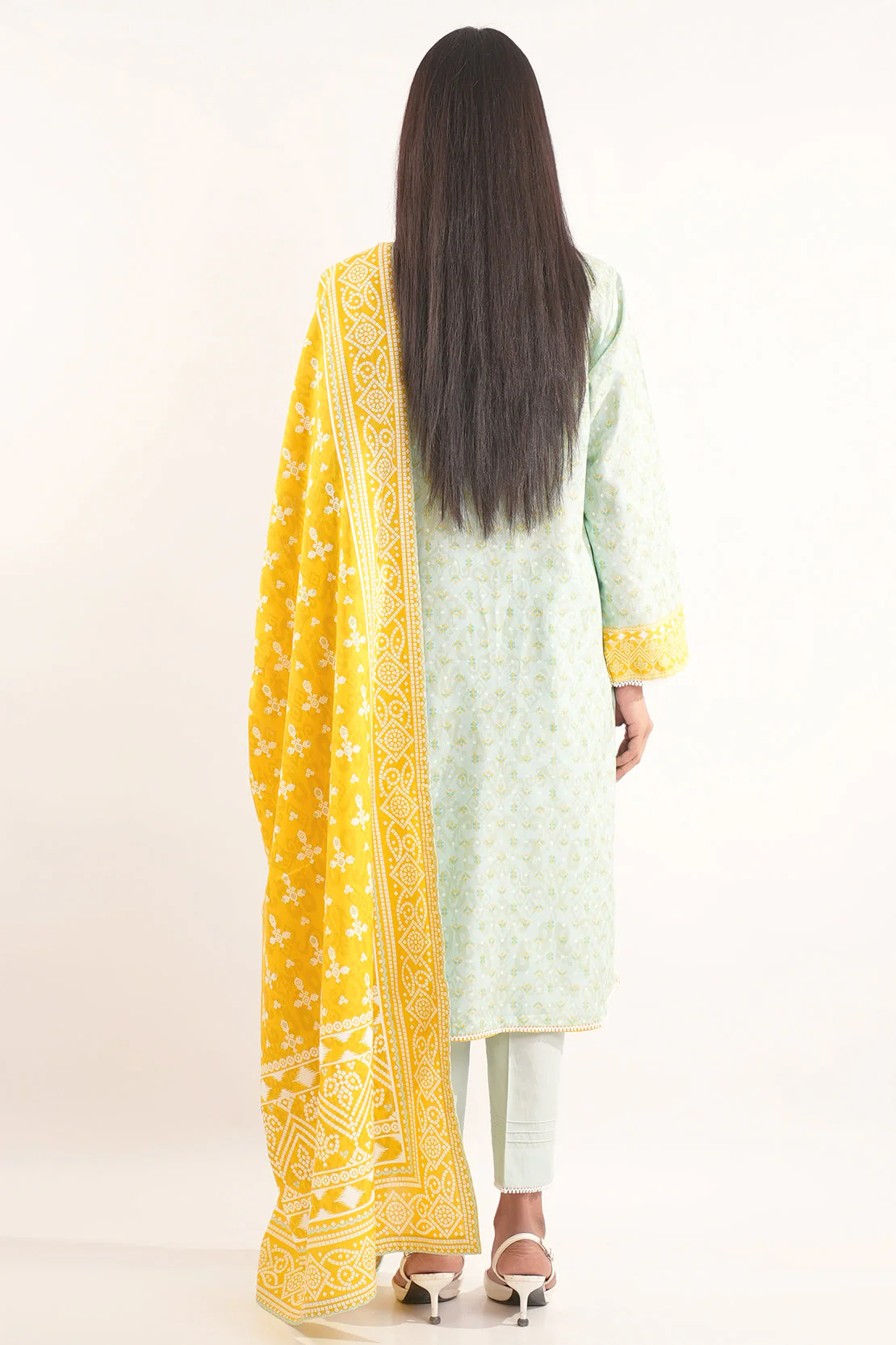 Unstitched Printed Lawn 2 Piece (Shirt/Trouser) - Image 7