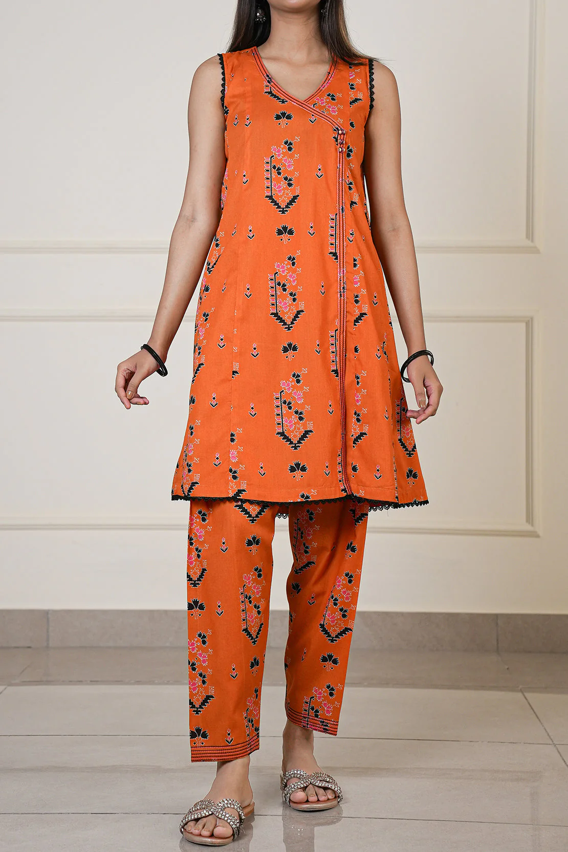 Unstitched Printed Lawn 2 Piece (Shirt/Trouser) - Image 2