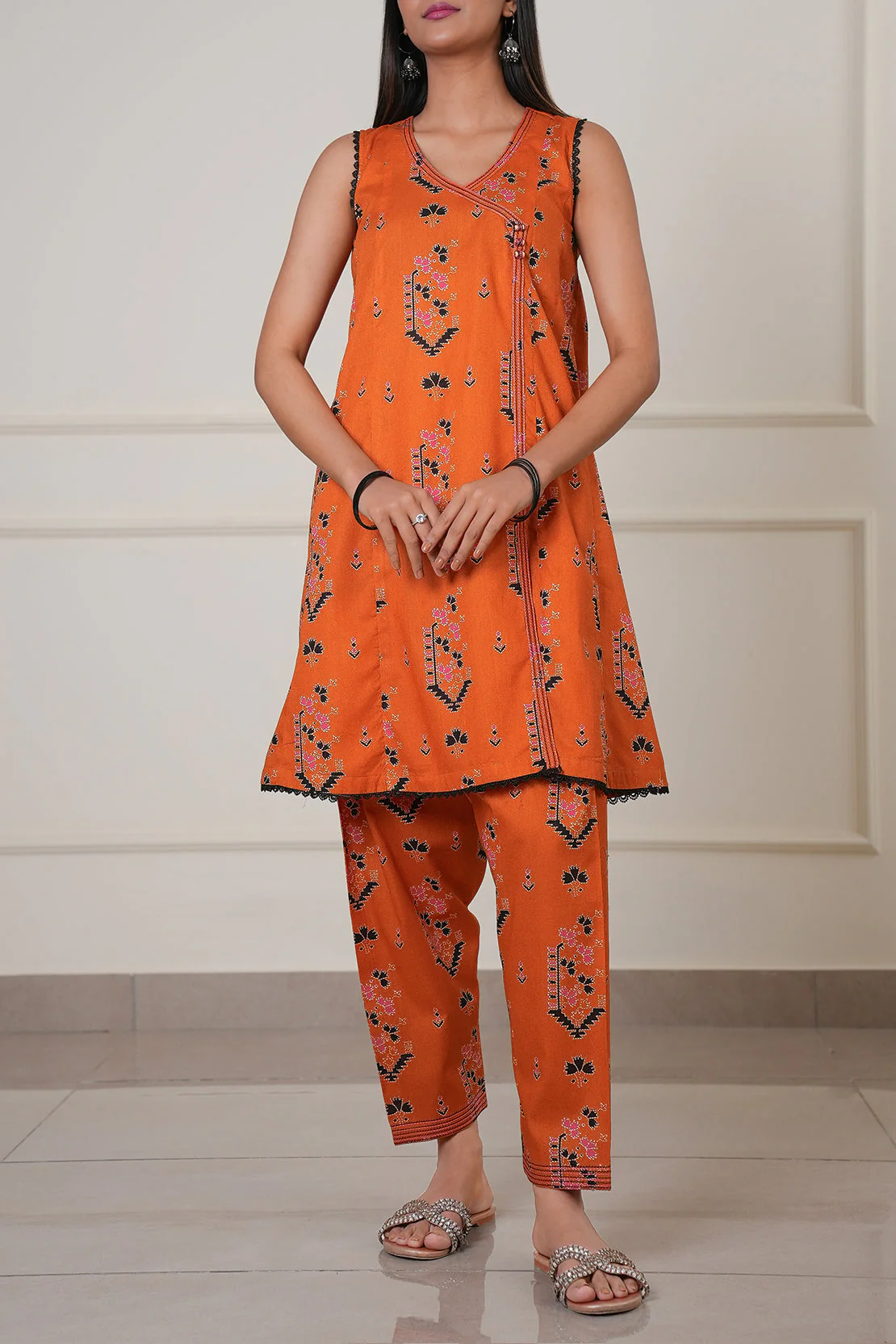 Unstitched Printed Lawn 2 Piece (Shirt/Trouser) - Image 4