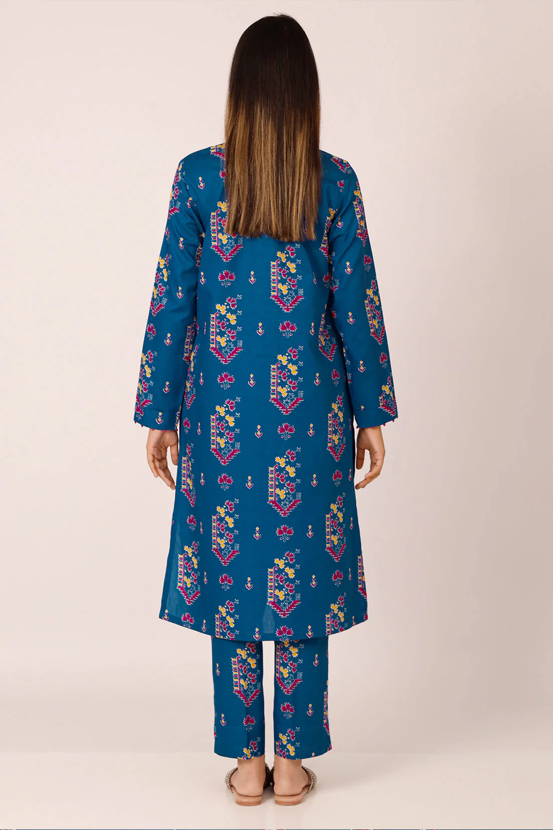 Unstitched Printed Lawn 2 Piece (Shirt/Trouser) - Image 3