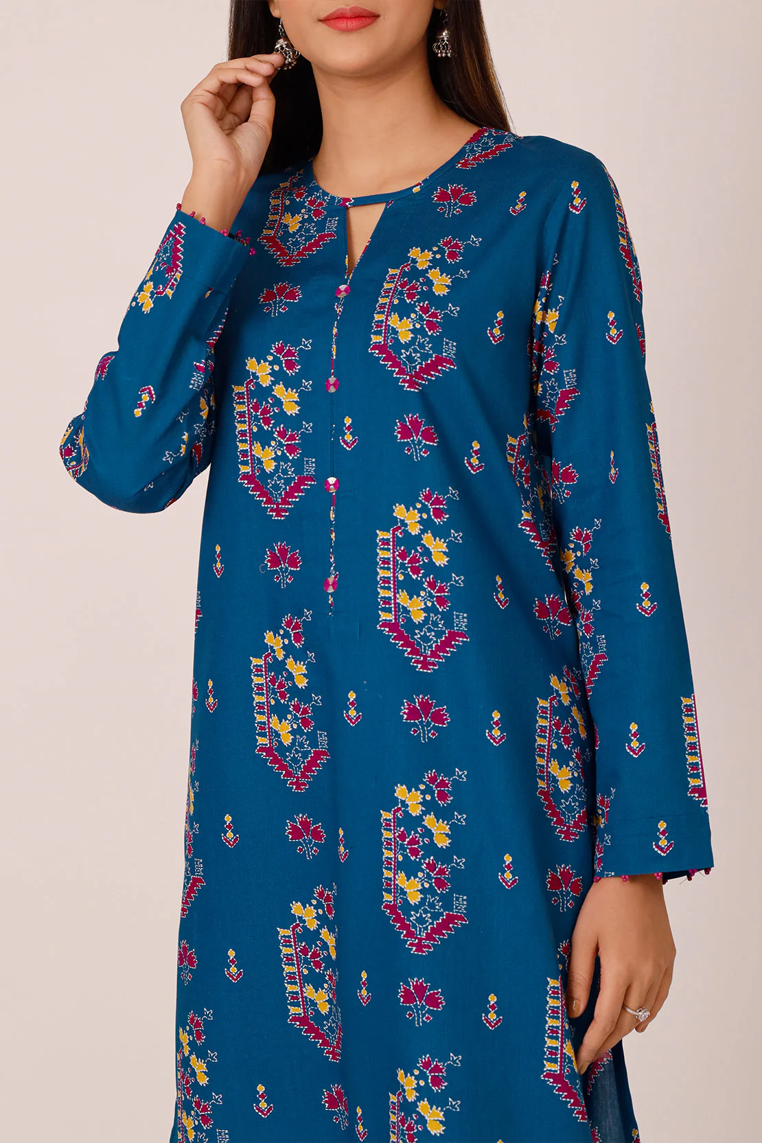 Unstitched Printed Lawn 2 Piece (Shirt/Trouser) - Image 5