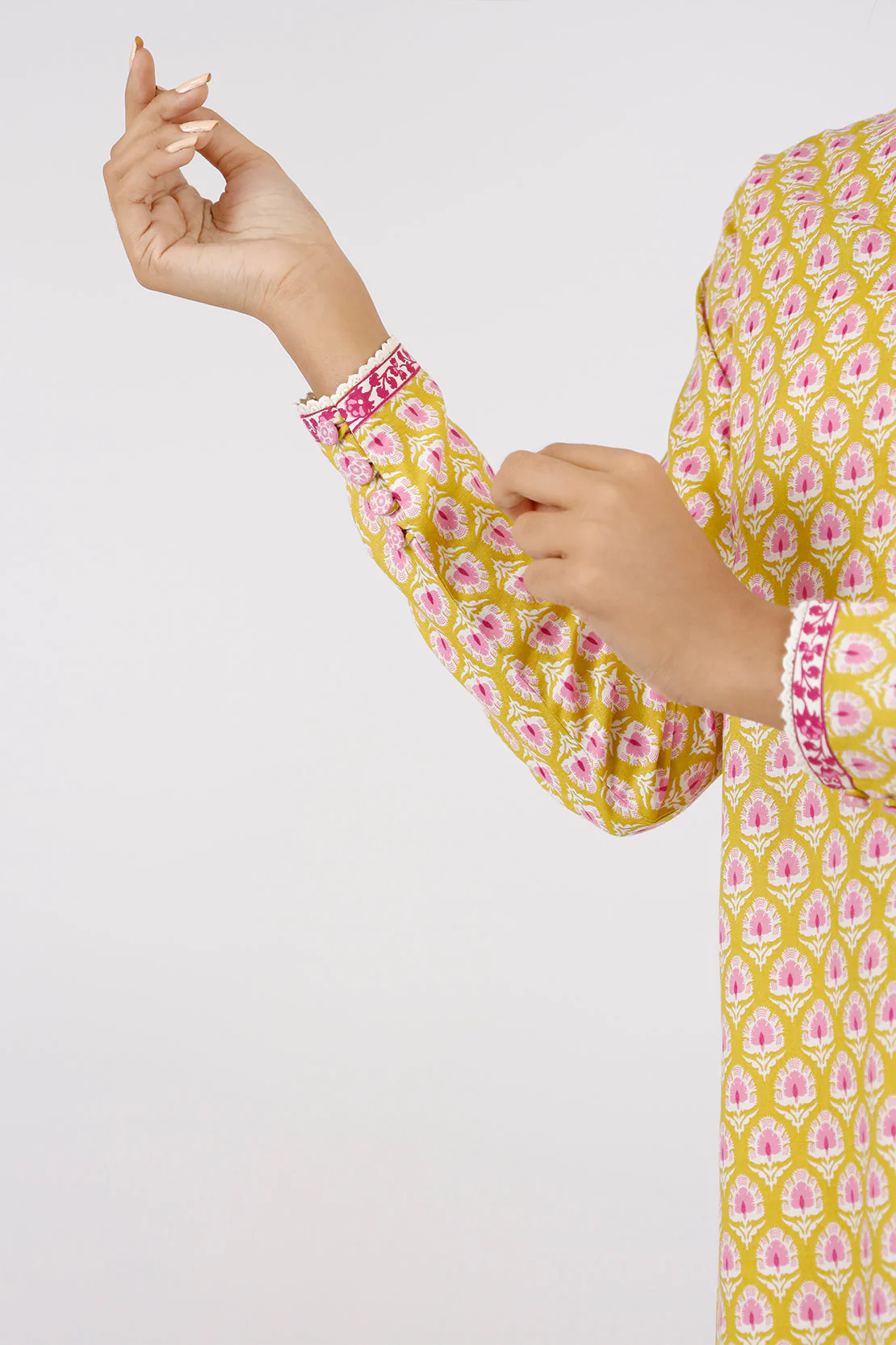 Unstitched Printed Lawn 2 Piece (Shirt/Trouser) - Image 5