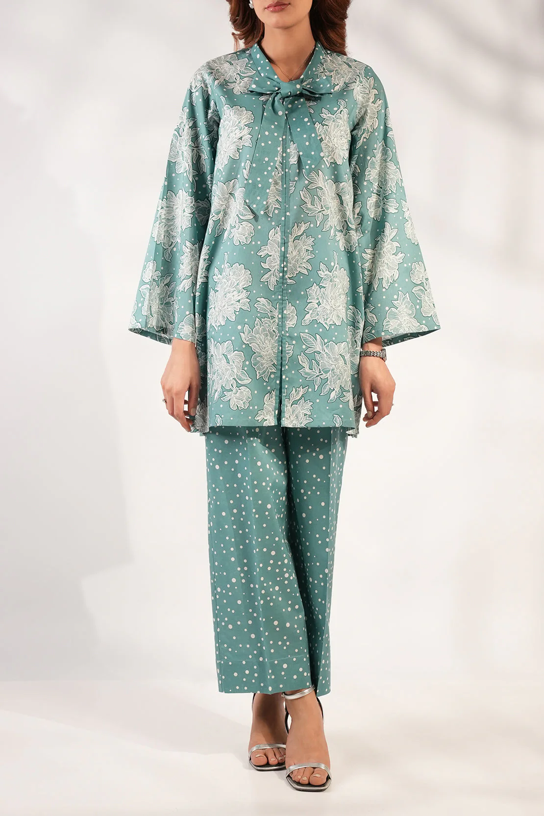 Unstitched Printed Lawn 2 Piece (Shirt/Trouser) - Image 5