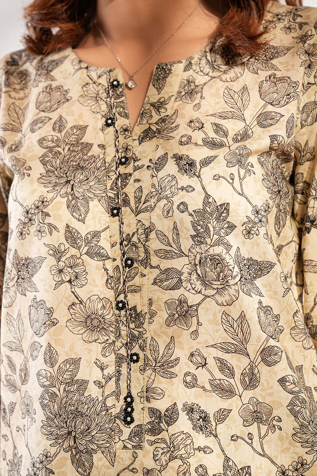Unstitched Printed Lawn 2 Piece (Shirt/Trouser) - Image 8