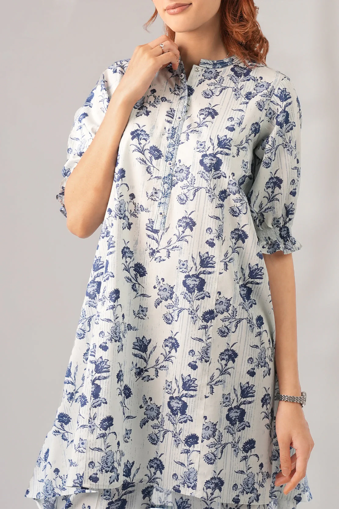 Unstitched Printed Lawn 2 Piece (Shirt/Trouser)