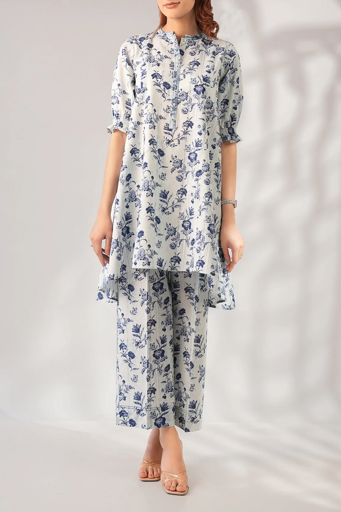 Unstitched Printed Lawn 2 Piece (Shirt/Trouser) - Image 3