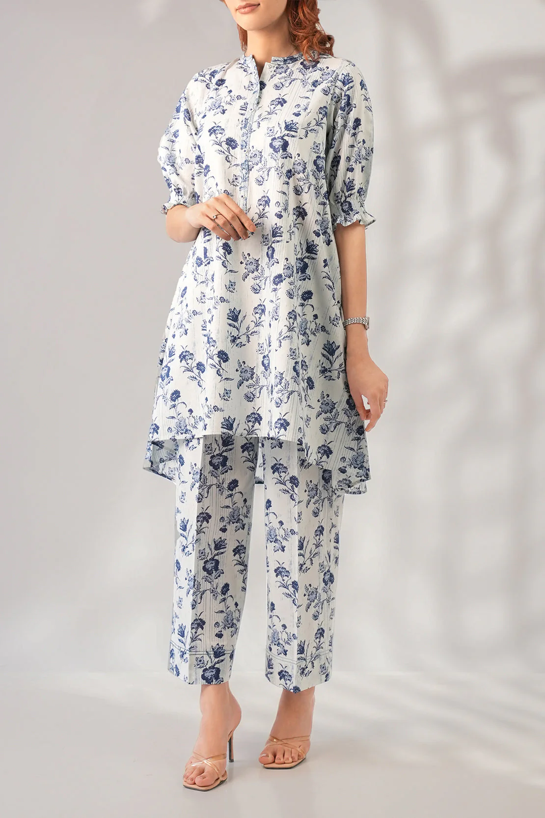 Unstitched Printed Lawn 2 Piece (Shirt/Trouser) - Image 4
