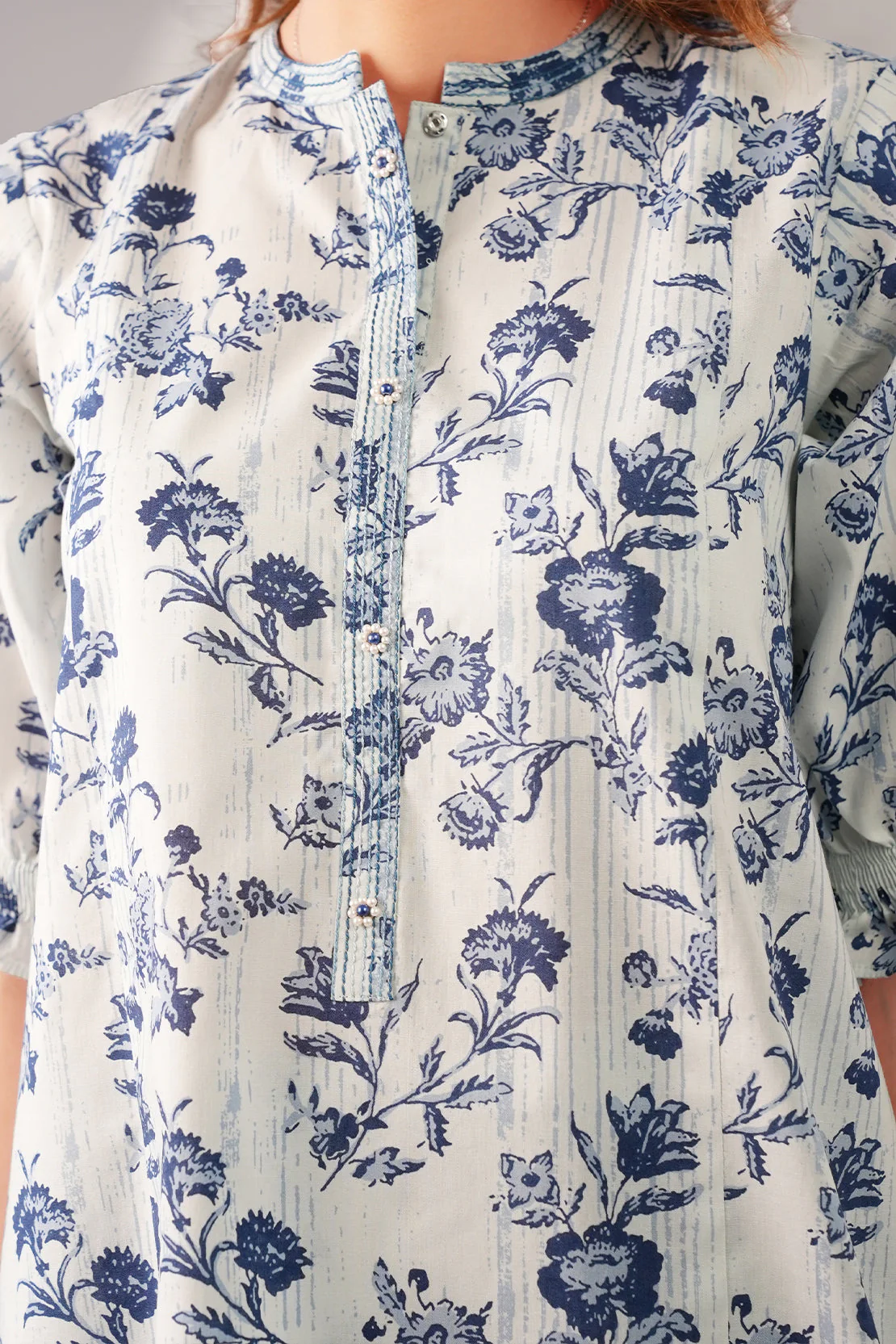 Unstitched Printed Lawn 2 Piece (Shirt/Trouser) - Image 6