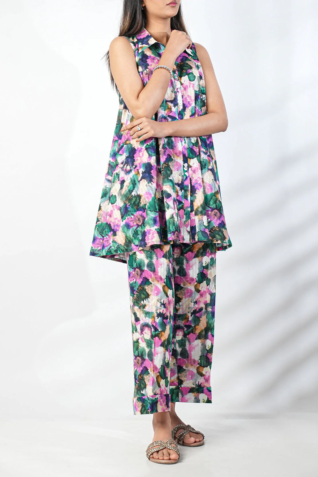 Unstitched Printed Lawn 2 Piece (Shirt/Trouser) - Image 6