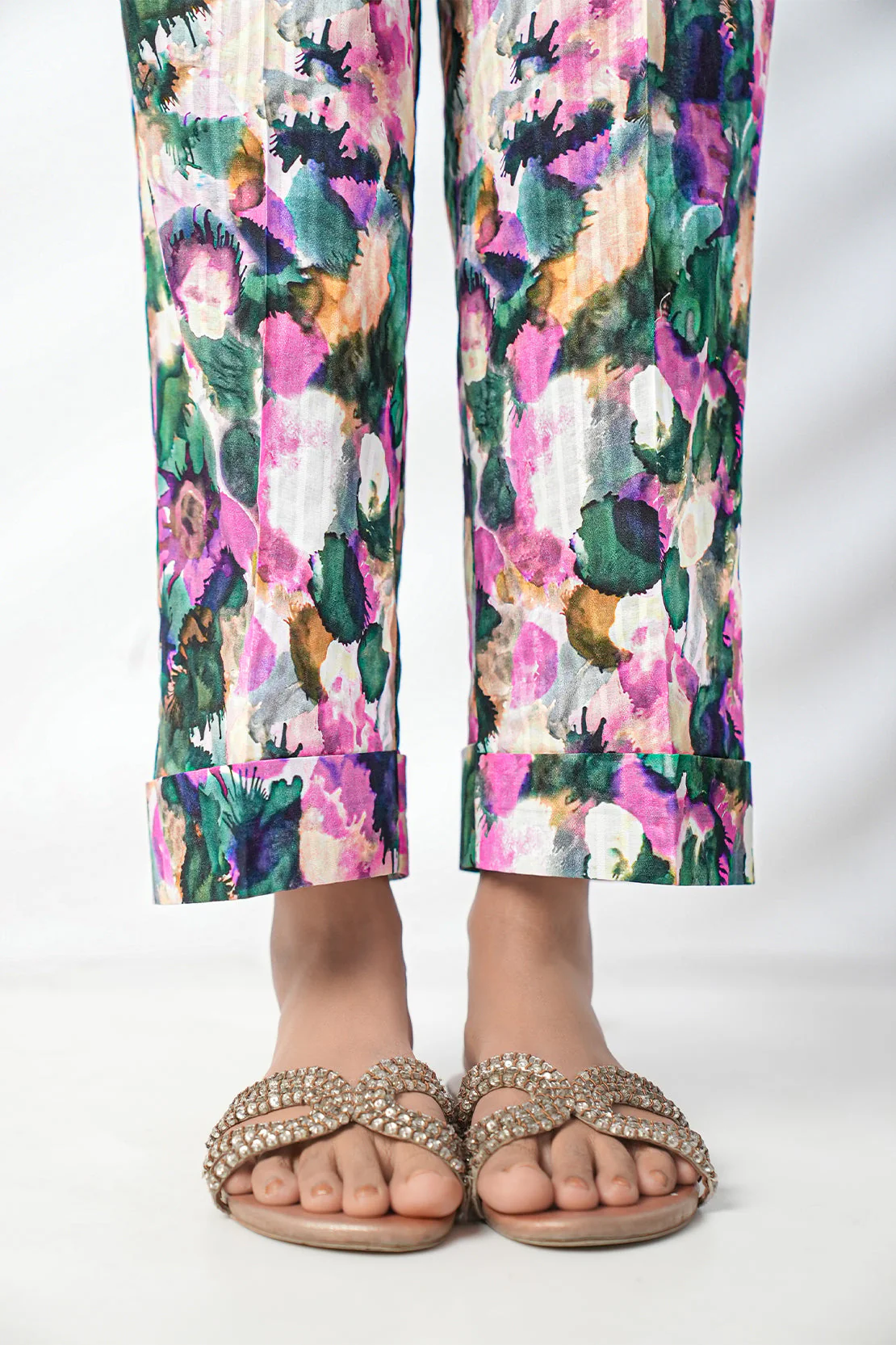 Unstitched Printed Lawn 2 Piece (Shirt/Trouser) - Image 7