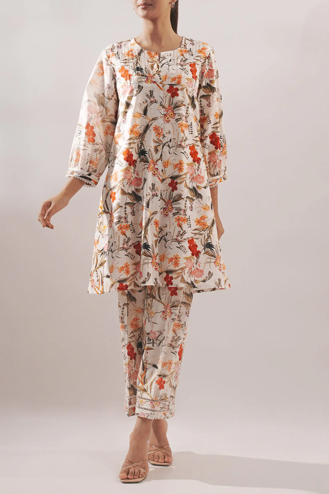 Unstitched Printed Lawn 2 Piece (Shirt/Trouser) - Image 5