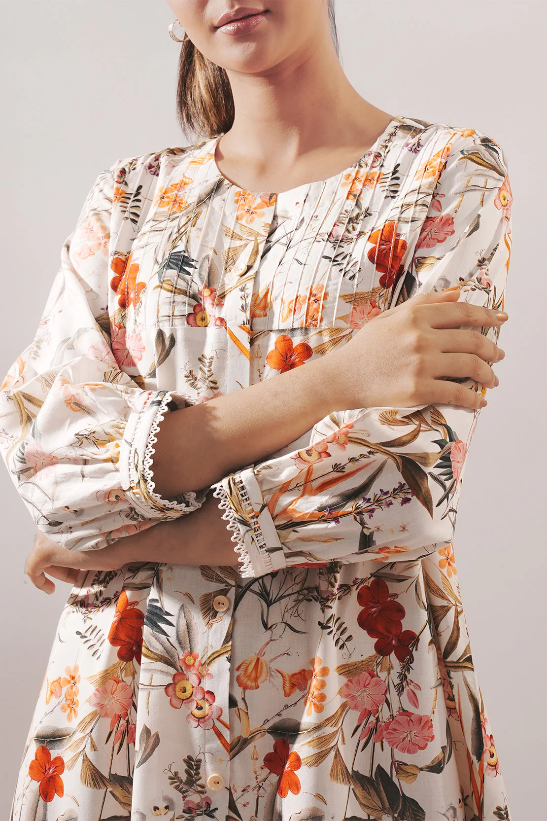 Unstitched Printed Lawn 2 Piece (Shirt/Trouser) - Image 7