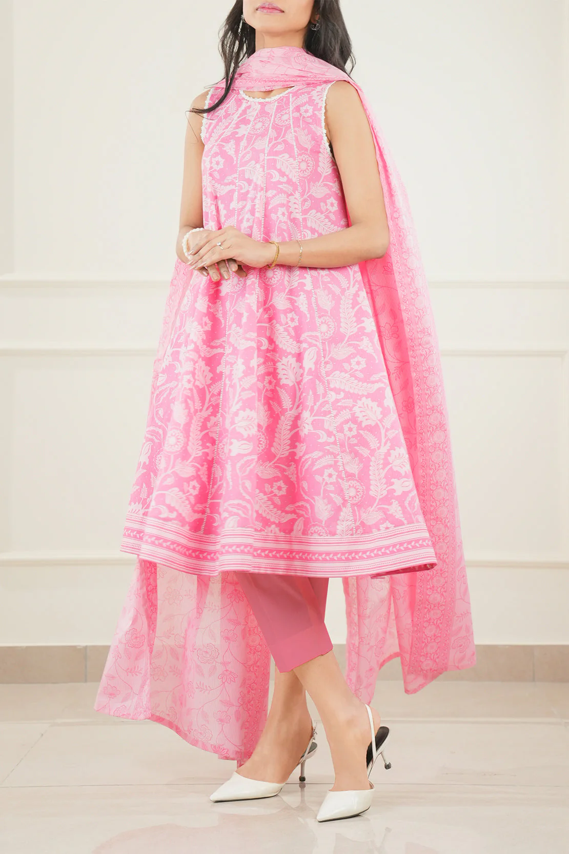 Unstitched Printed Lawn 2 Piece (Shirt/Trouser) - Image 6