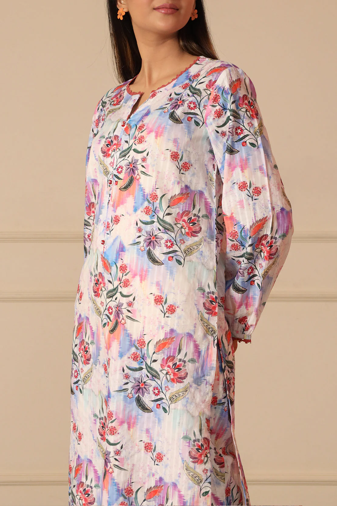 Unstitched Printed Lawn 2 Piece (Shirt/Trouser) - Image 3