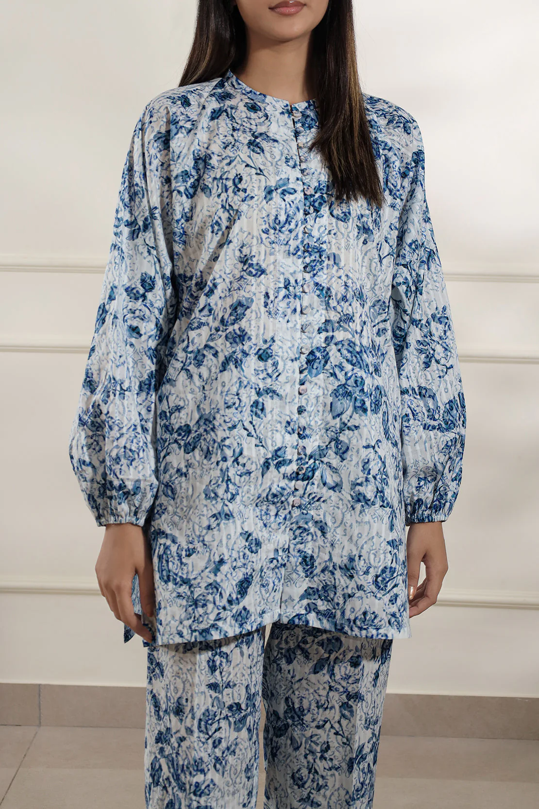 Unstitched Printed Lawn 2 Piece (Shirt/Trouser) - Image 3