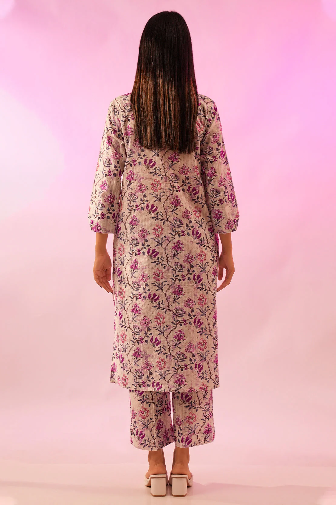 Unstitched Printed Lawn 2 Piece (Shirt/Trouser) - Image 4