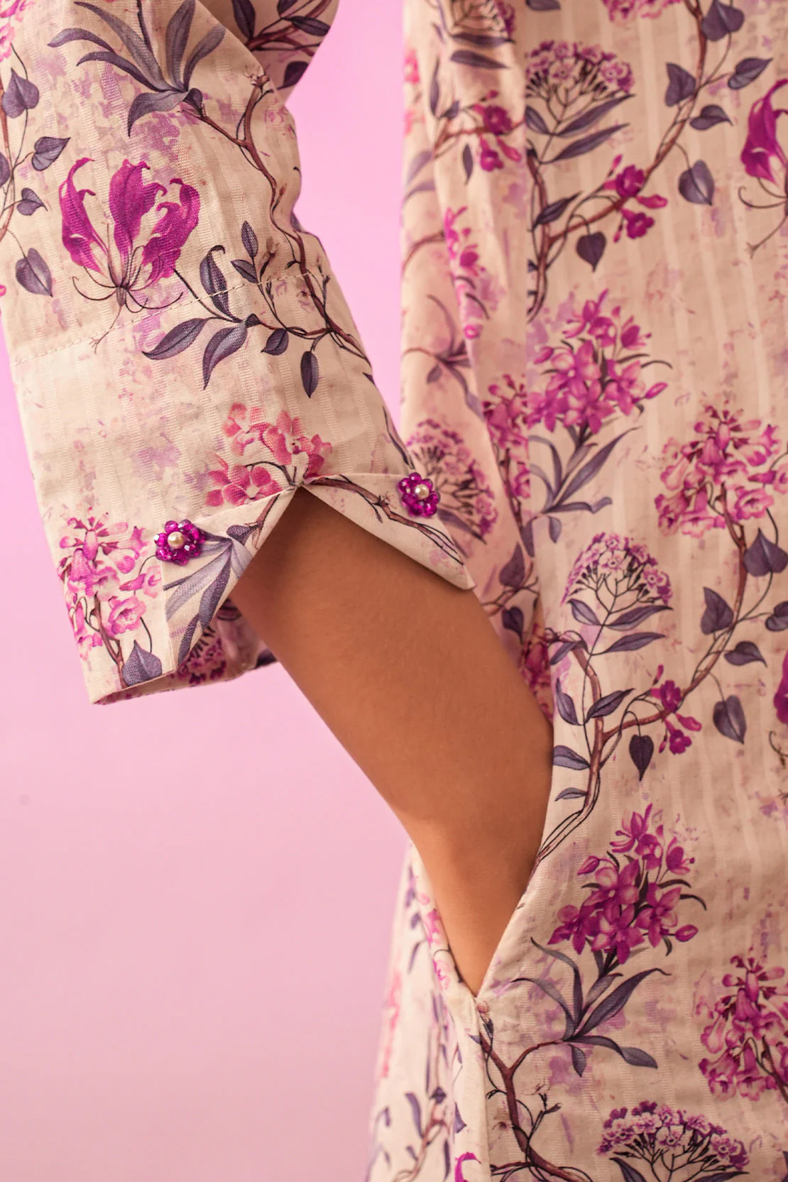 Unstitched Printed Lawn 2 Piece (Shirt/Trouser) - Image 9