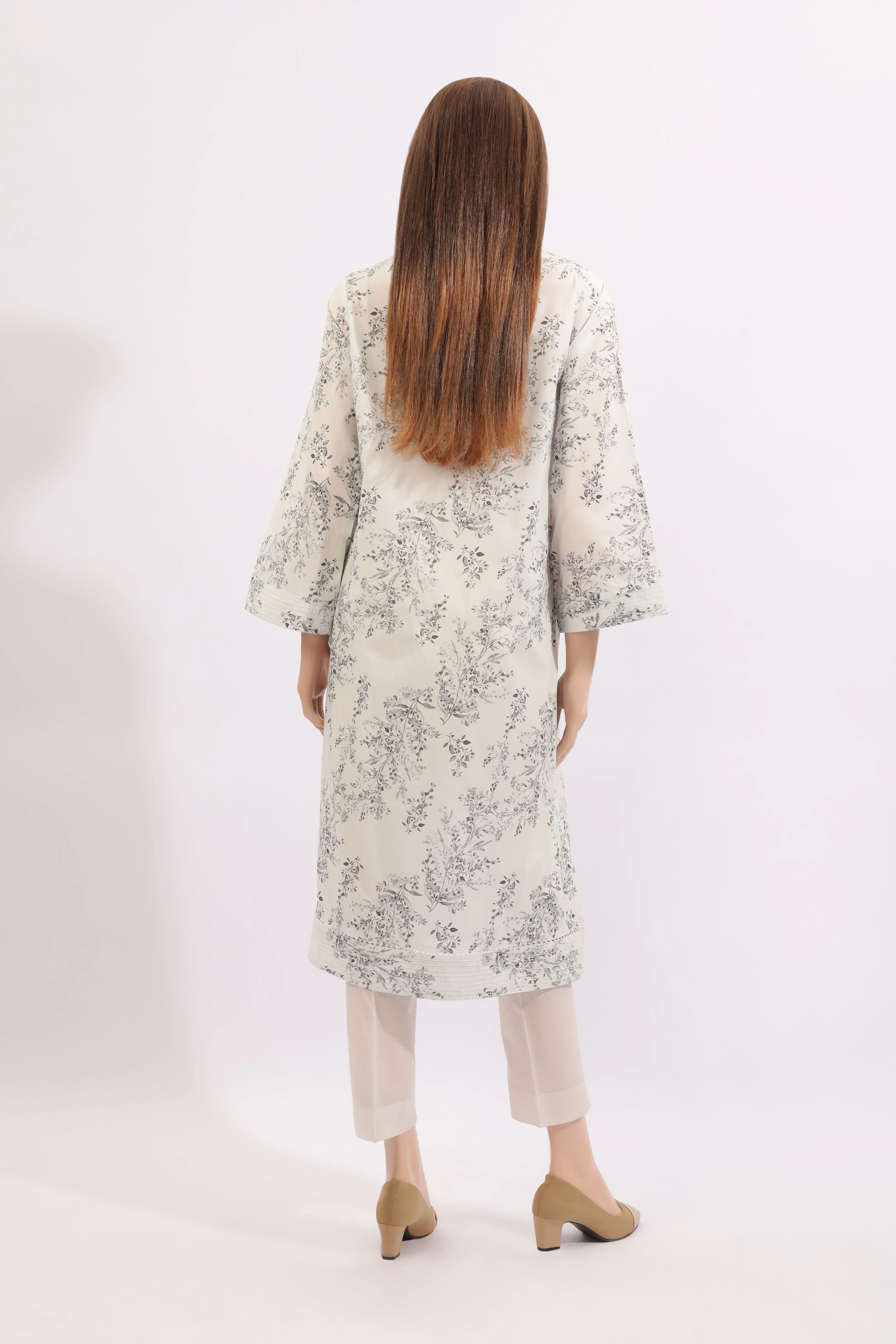 Unstitched Printed Lawn 2 Piece (Shirt/Trouser) - Image 2