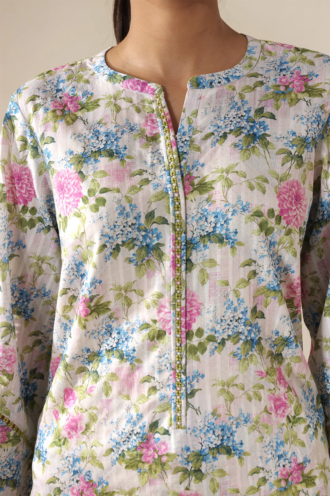 Unstitched Printed Lawn 2 Piece Shirt/Trouser - Image 7