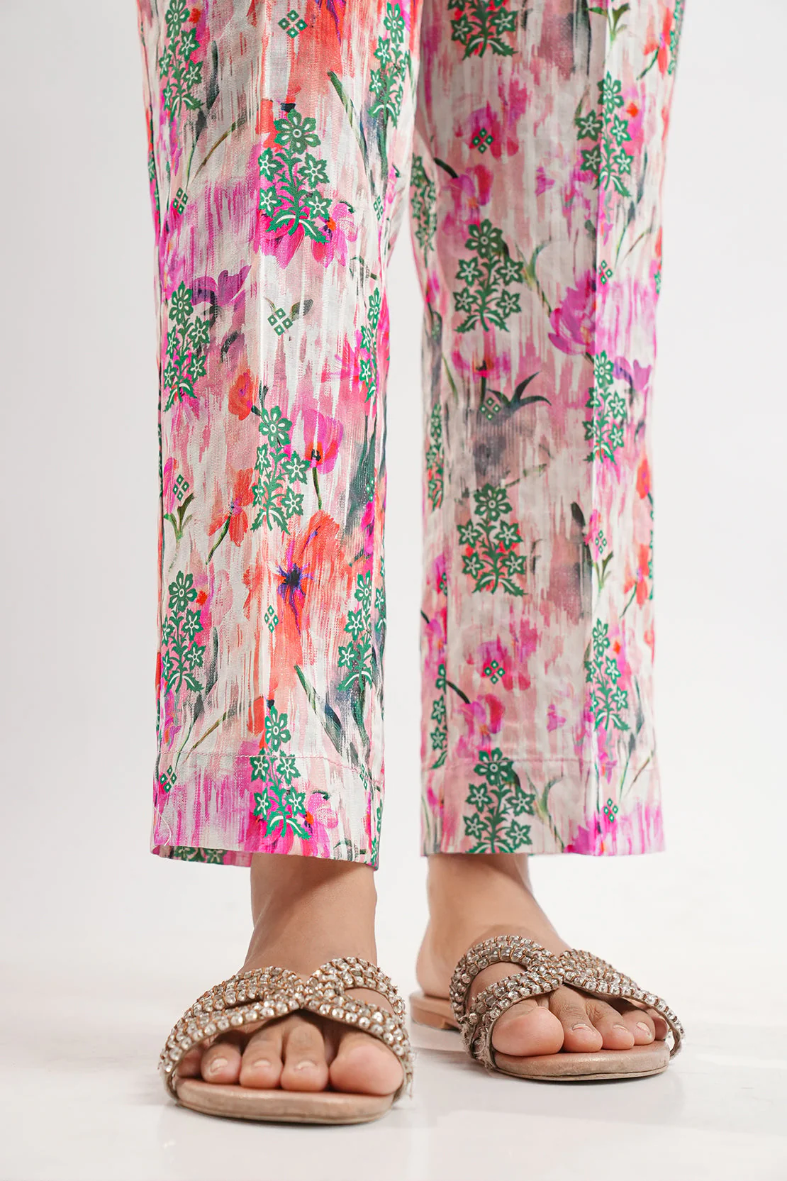 Unstitched Printed Lawn 2 Piece Shirt/Trouser - Image 8