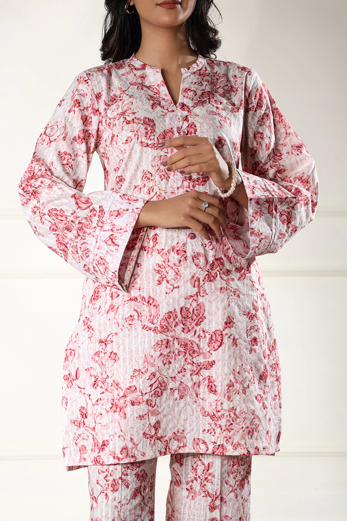 Unstitched Printed Lawn 2 Piece (Shirt/Trouser) - Image 2