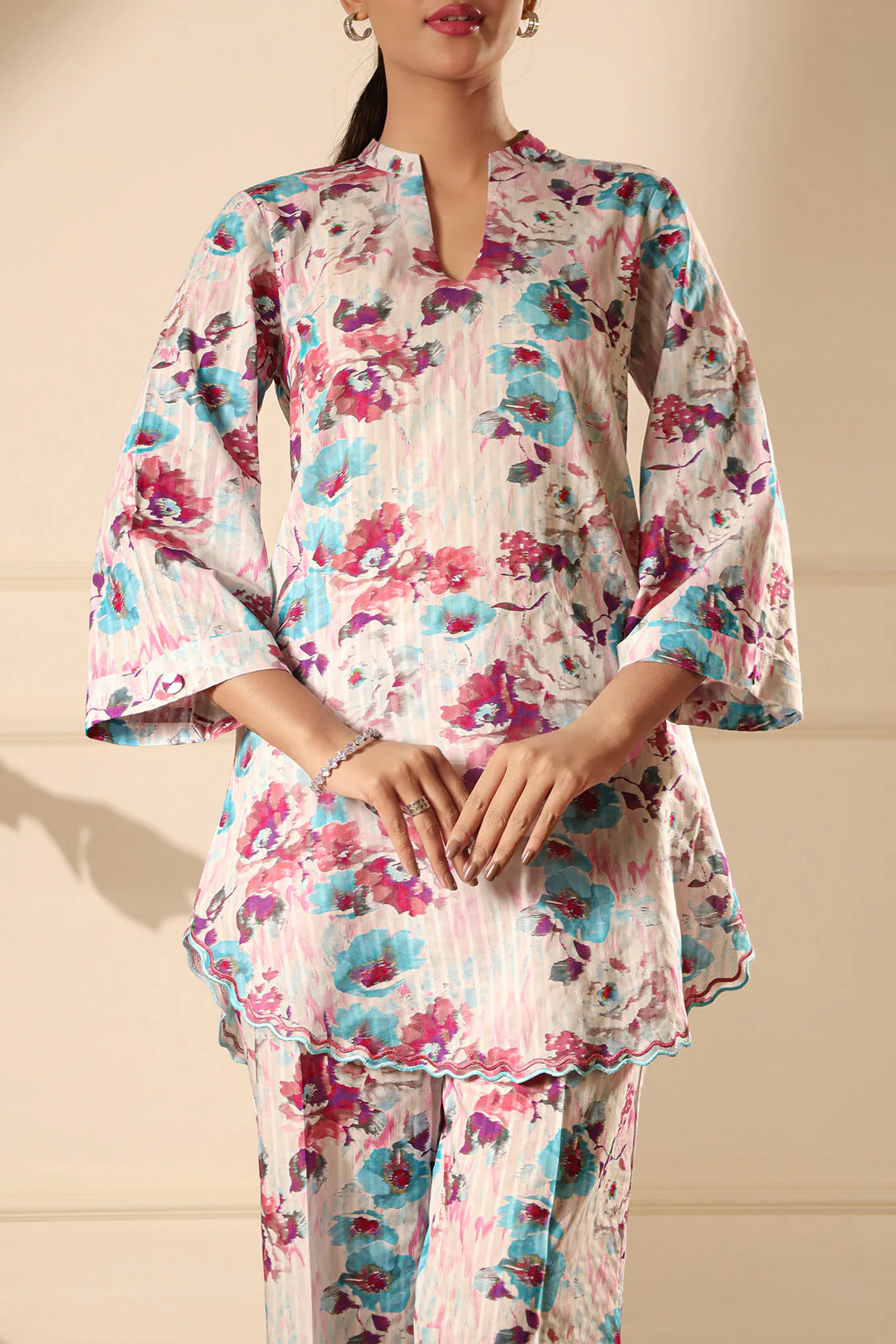 Unstitched Printed Lawn 2 Piece (Shirt/Trouser) - Image 3