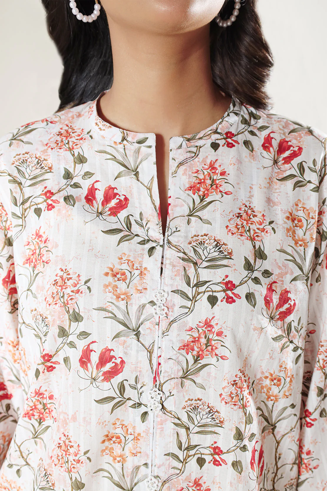 Unstitched Printed Lawn 2 Piece (Shirt/Trouser) - Image 5