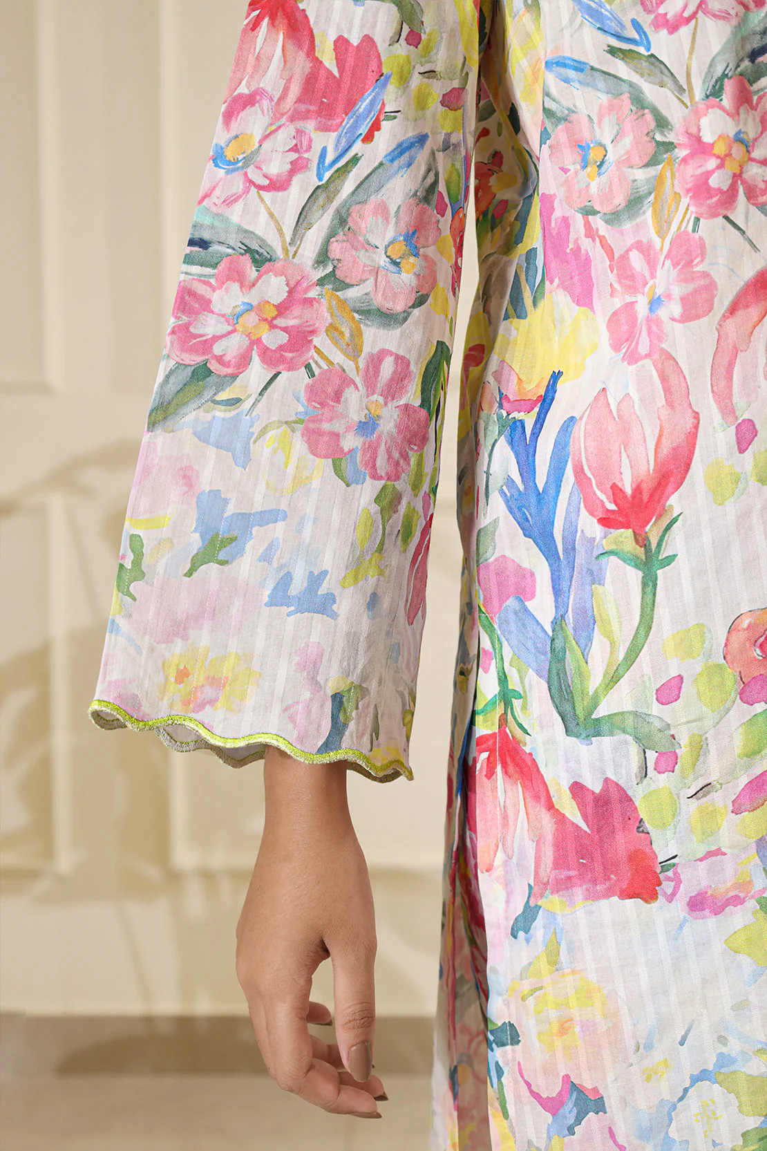 Unstitched Printed Lawn 2 Piece (Shirt/Trouser) - Image 3