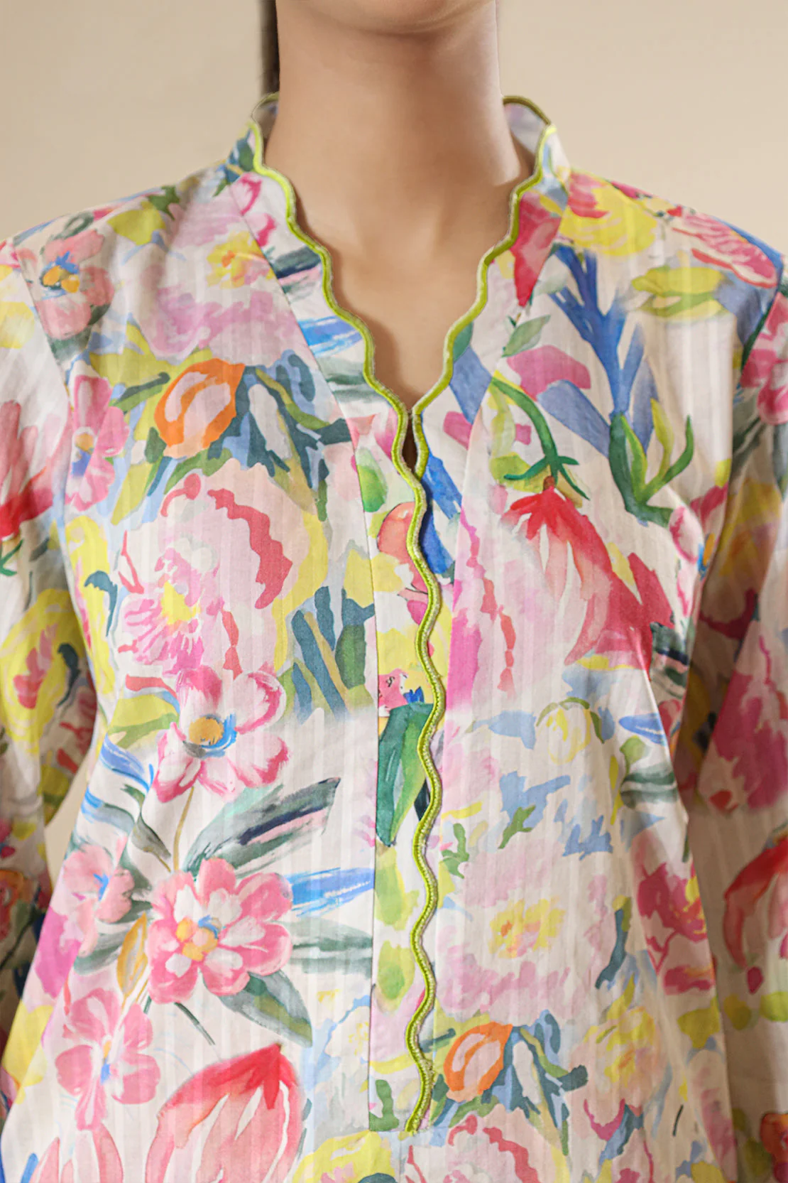 Unstitched Printed Lawn 2 Piece (Shirt/Trouser) - Image 6