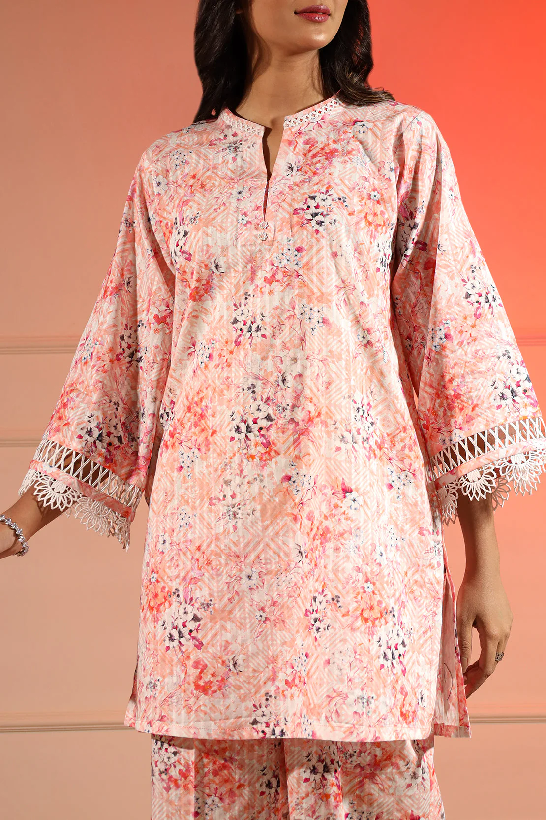 Unstitched Printed Lawn 2 Piece (Shirt/Trouser) - Image 3
