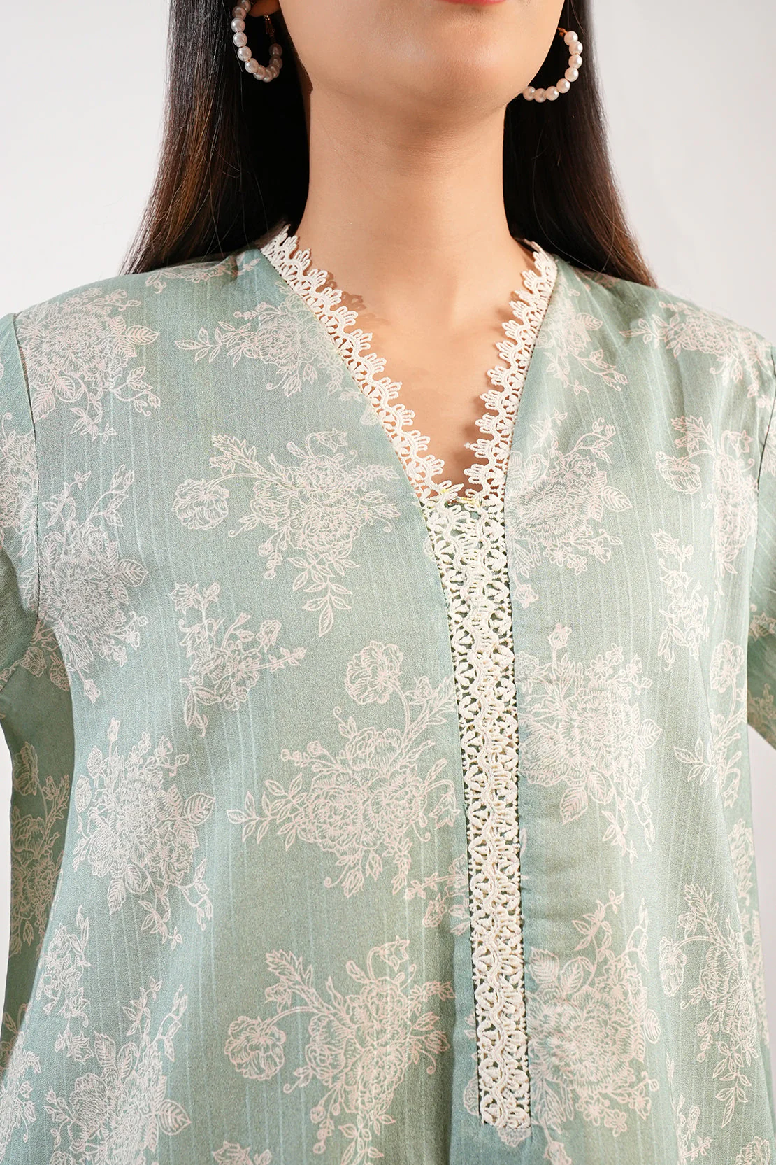 Unstitched Printed Lawn 2 Piece (Shirt/Trouser) - Image 5