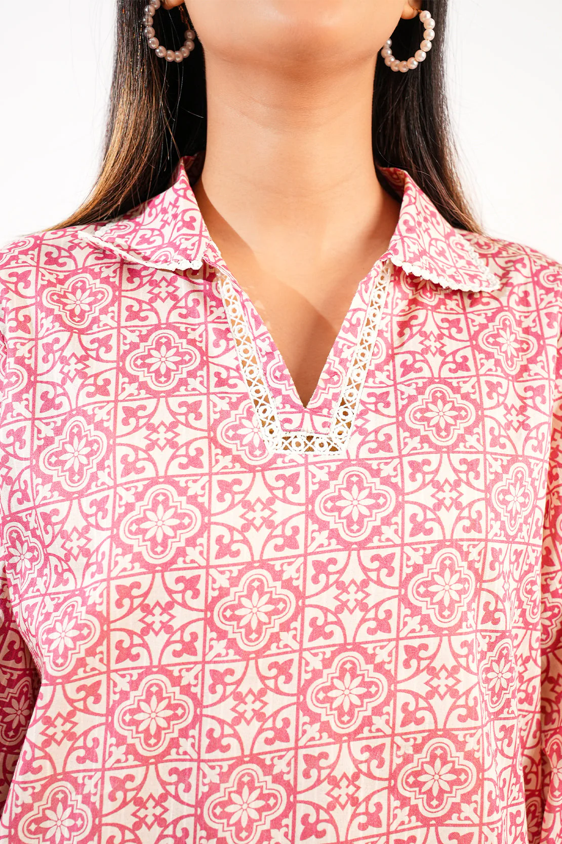 Unstitched Printed Lawn 2 Piece (Shirt/Trouser) - Image 3