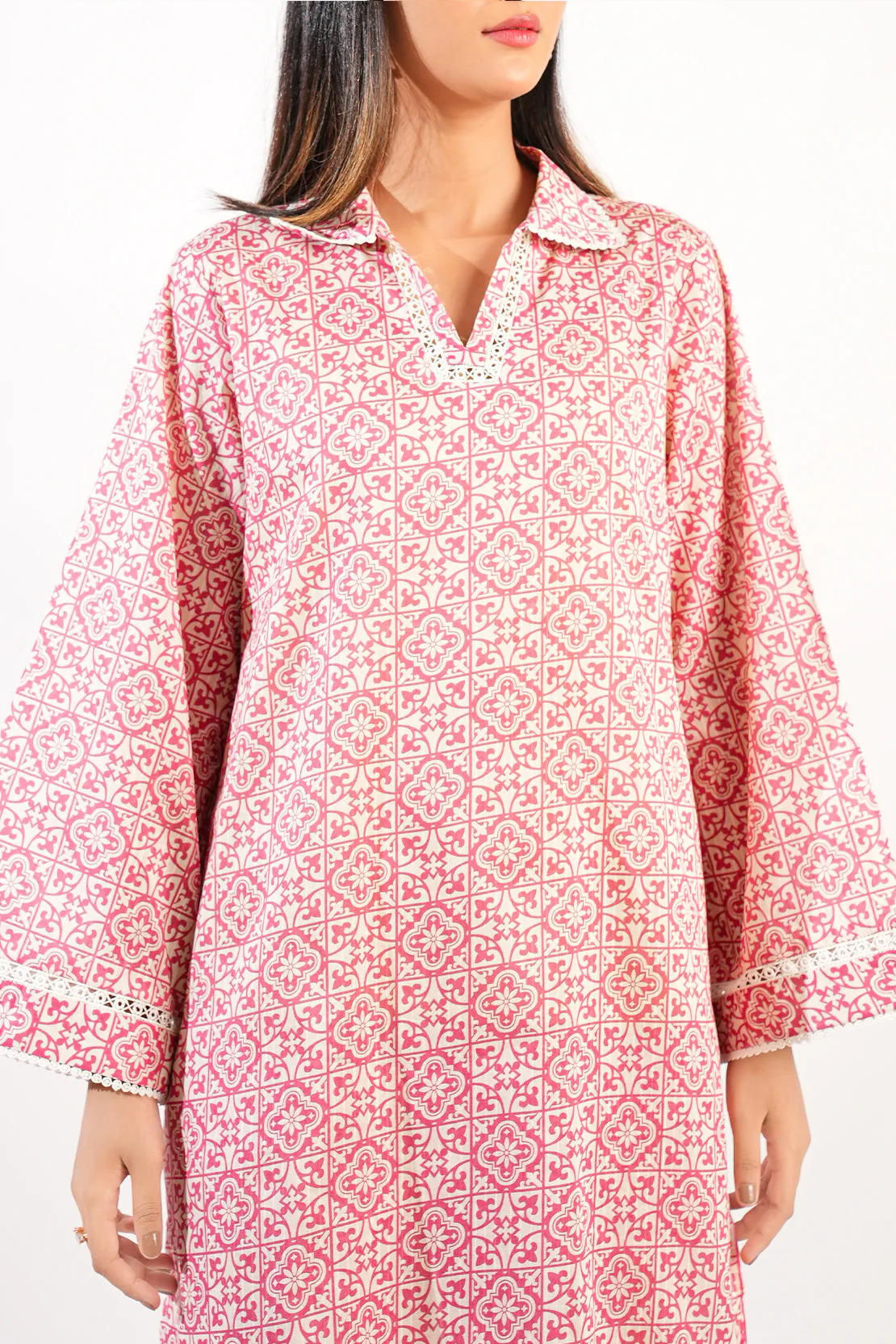 Unstitched Printed Lawn 2 Piece (Shirt/Trouser) - Image 4