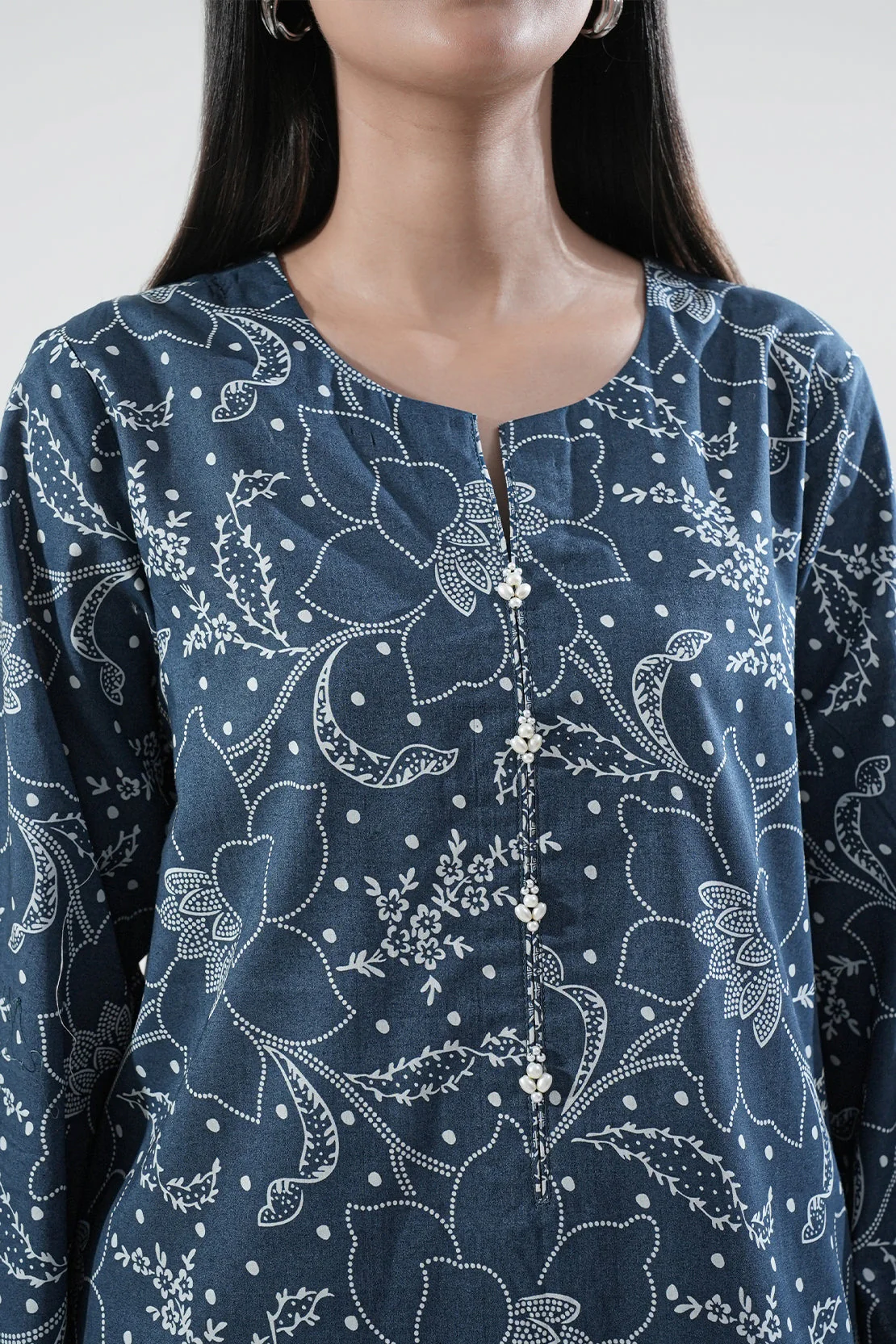 Unstitched Printed Lawn 2 Piece (Shirt/Trouser) - Image 6