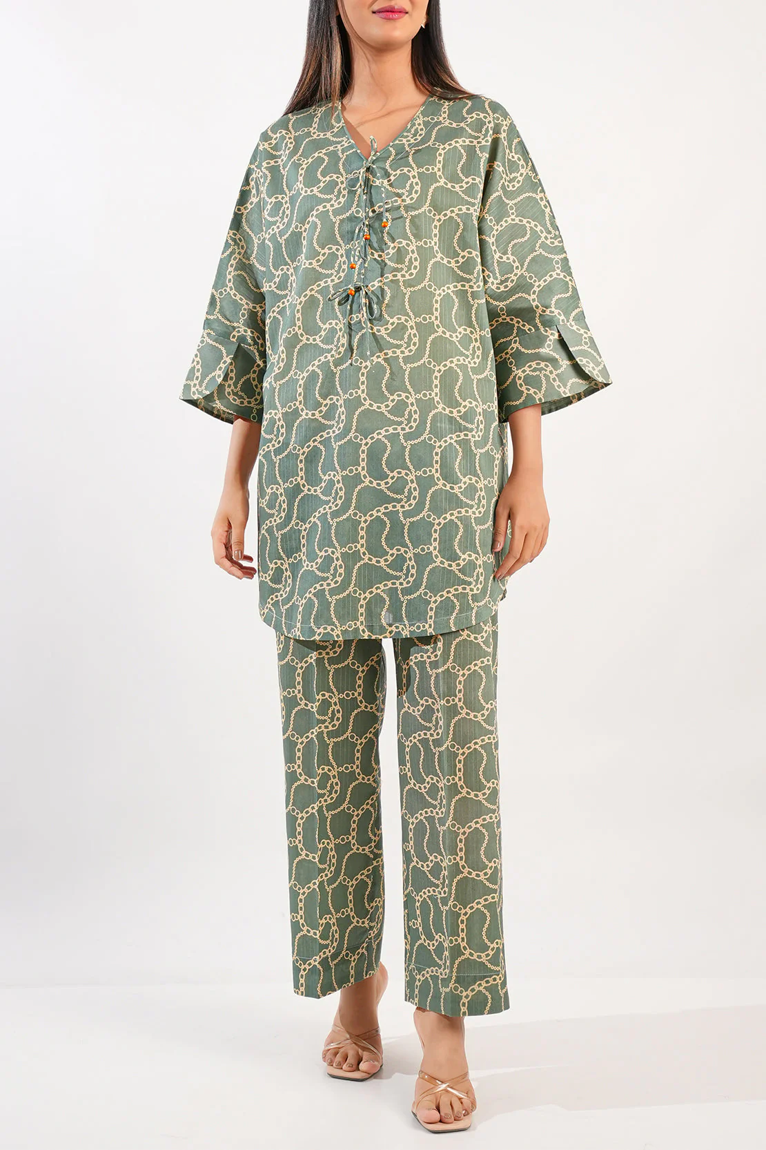 Unstitched Printed Lawn 2 Piece (Shirt/Trouser)