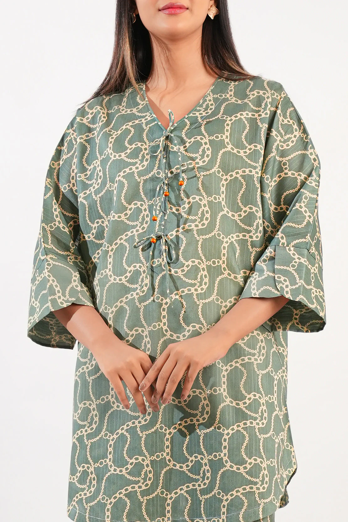 Unstitched Printed Lawn 2 Piece (Shirt/Trouser) - Image 2