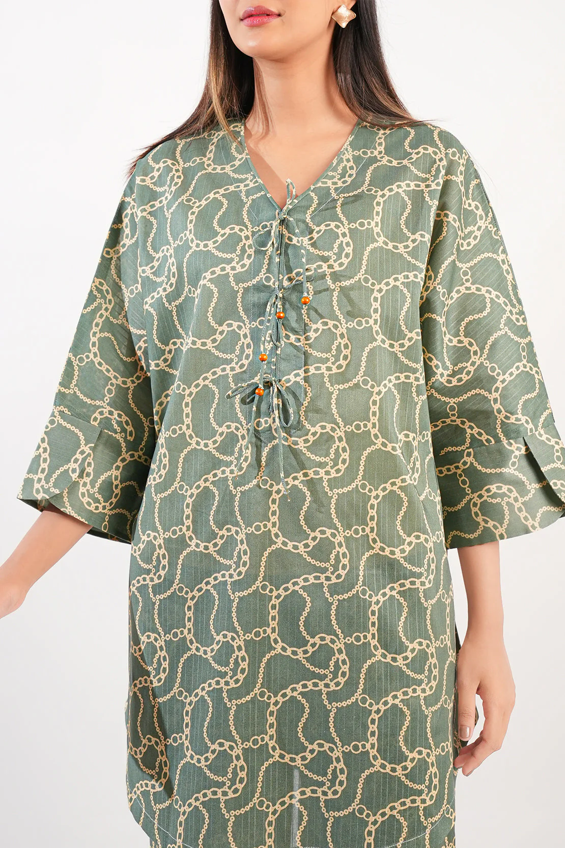 Unstitched Printed Lawn 2 Piece (Shirt/Trouser) - Image 4