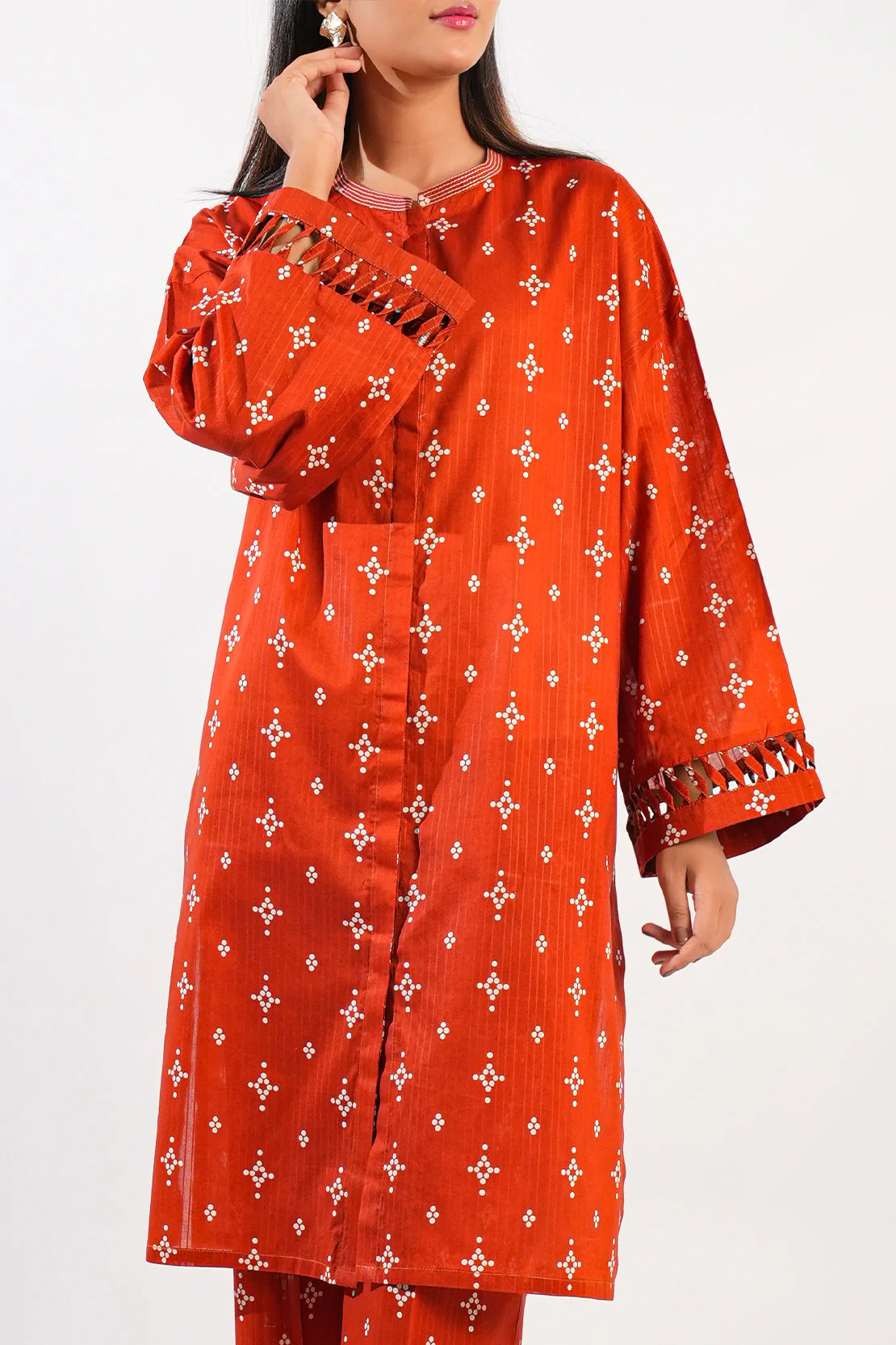 Unstitched Printed Lawn 2 Piece (Shirt/Trouser) - Image 2