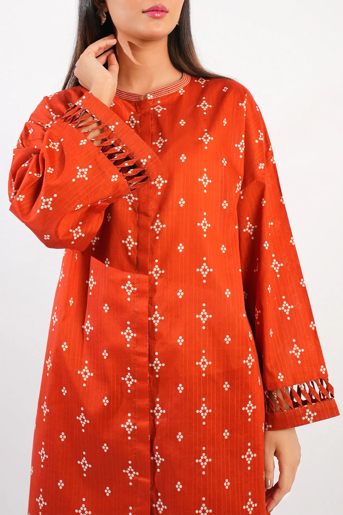 Unstitched Printed Lawn 2 Piece (Shirt/Trouser) - Image 4