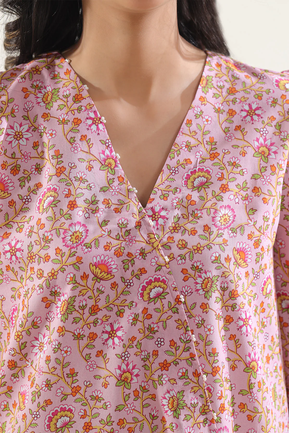 Unstitched Printed Lawn 2 Piece (Shirt/Trouser) - Image 4