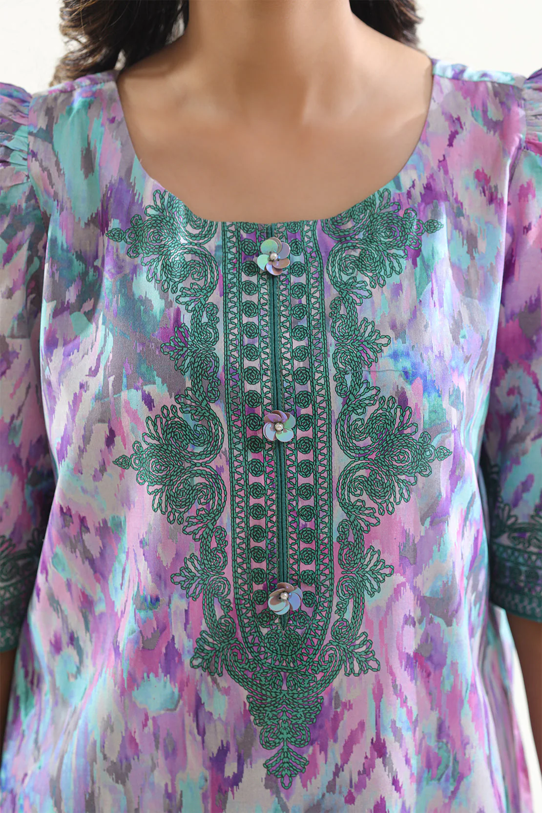 Unstitched Printed Lawn 2 Piece (Shirt/Trouser) - Image 5