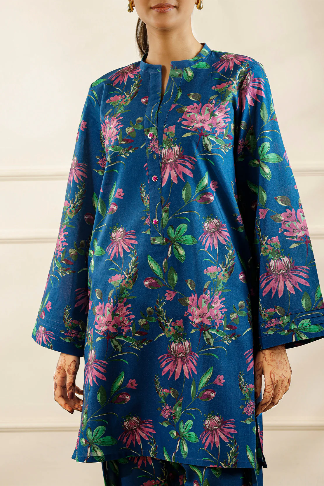 Unstitched Printed Lawn 2 Piece (Shirt/Trouser) - Image 5