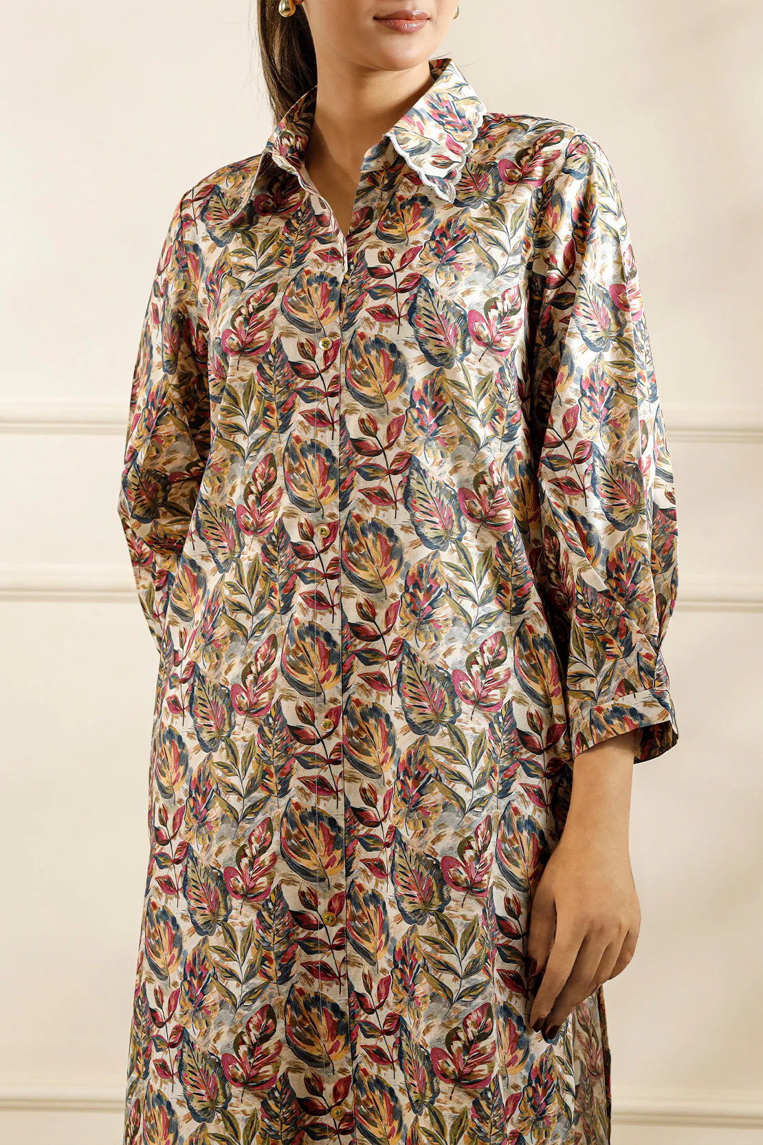 Unstitched Printed Lawn 2 Piece (Shirt/Trouser) - Image 3