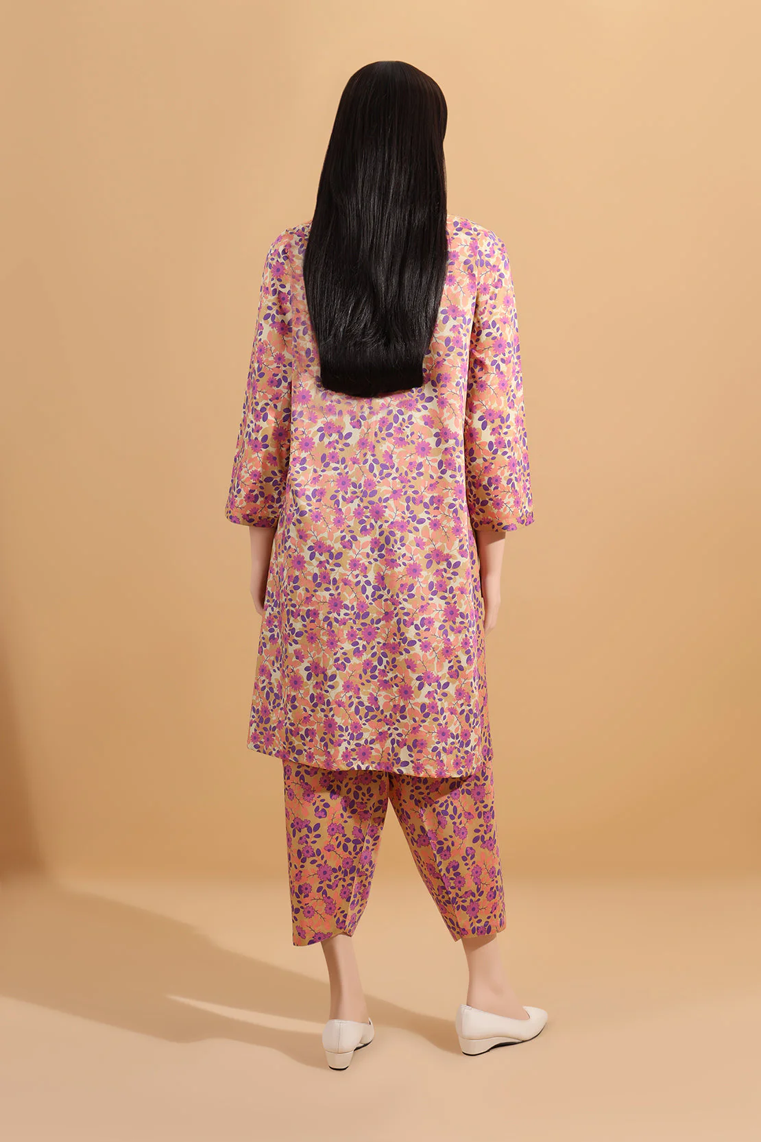 Unstitched Printed Lawn 2 Piece (Shirt/Trouser) - Image 2
