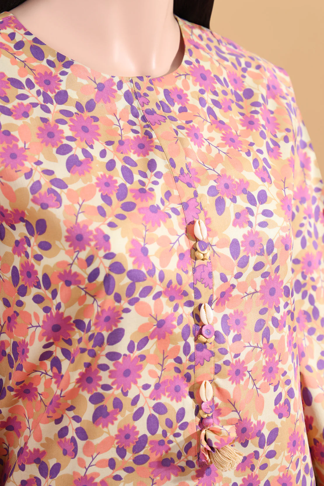 Unstitched Printed Lawn 2 Piece (Shirt/Trouser) - Image 3