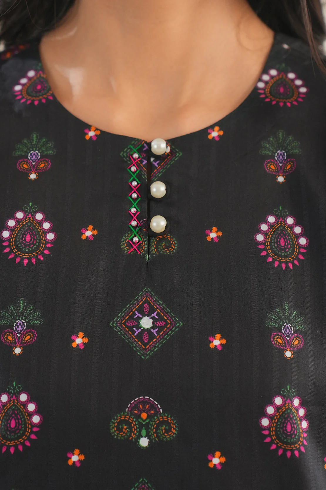 Unstitched Printed Lawn 2 Piece (Shirt/Trouser) - Image 7